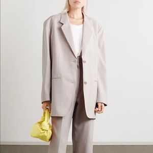 Frankie shop oversized gray pernille blazer xs/s